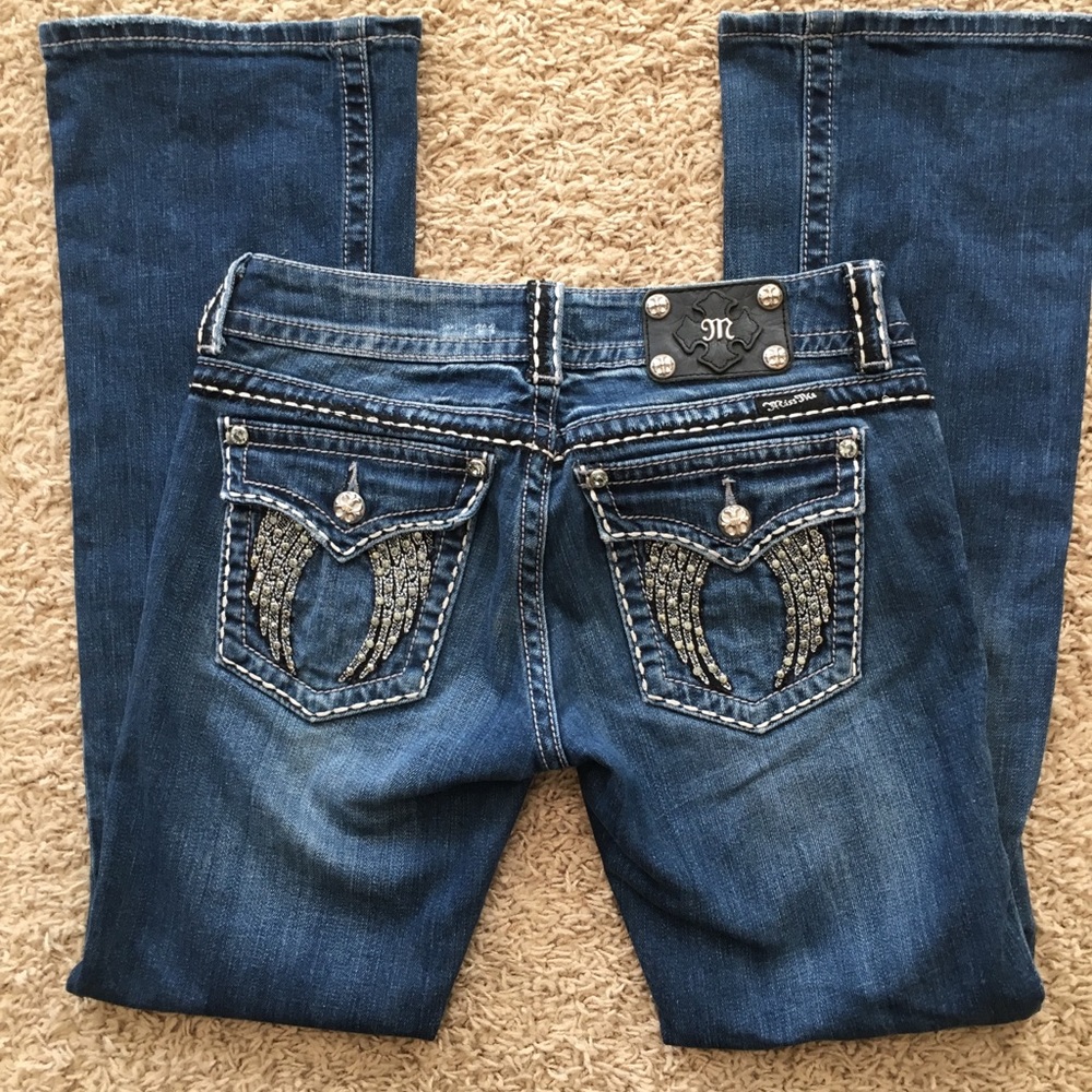 *Reserved for CL*-   Miss Me Bootcut Jeans Size 28
